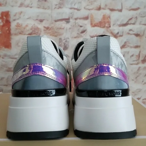 New Michael Kors Ballard Colorblock Nylon Sneakers - Picture 11 of 13